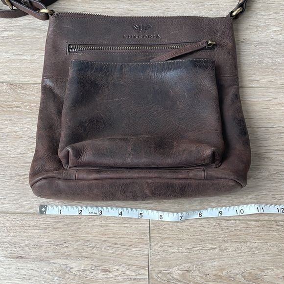 Luxeoria brown leather purse - Picture 5 of 7